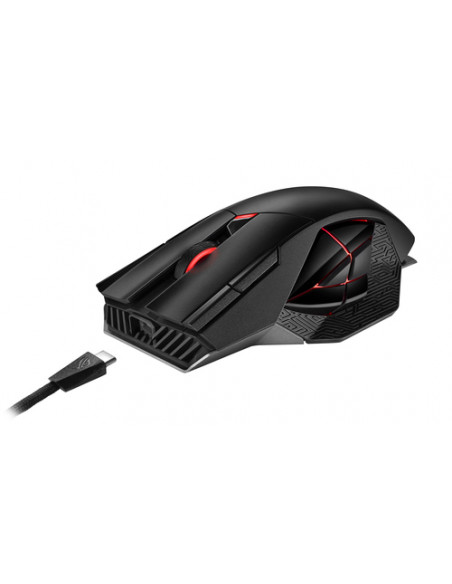 ASUS ROG Spatha X mouse Gaming Mano destra RF Wireless + USB Type-C Ottico 19000 DPI