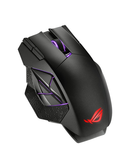 ASUS ROG Spatha X mouse Gaming Mano destra RF Wireless + USB Type-C Ottico 19000 DPI