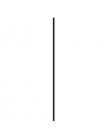 Pannelli da Tetto 12 pz in Acciaio Zincato Antracite 80x45 cm