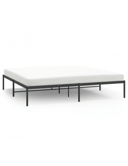 Giroletto in Metallo Nero 200x200 cm
