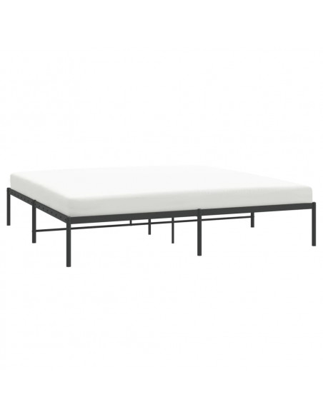 Giroletto in Metallo Nero 200x200 cm