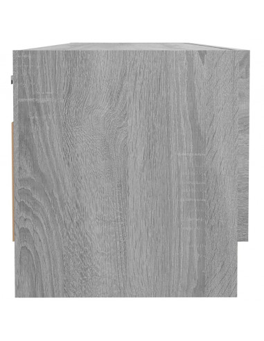 Armadio Grigio Sonoma 100x32,5x35 cm in Legno Ingegnerizzato