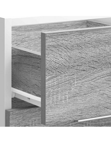 Armadio Inferiore Grigio Sonoma 40x46x81,5 cm Legno Multistrato