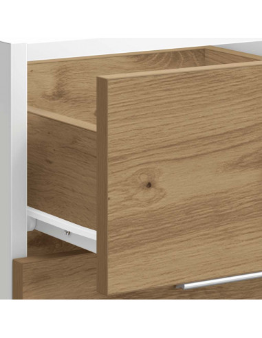 Armadio Inferiore Rovere Artigianale 40x46x81,5 cm Truciolato