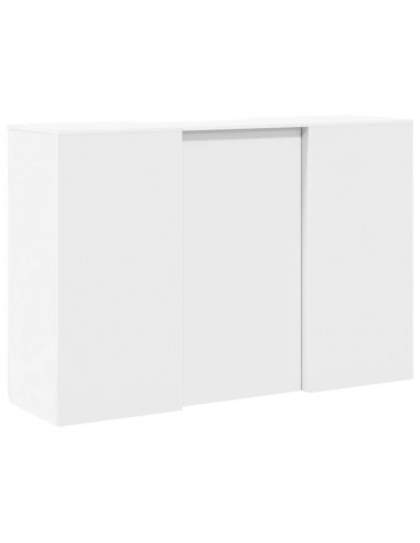 Banco Reception Bianco 155x50x103,5 cm in Legno Multistrato