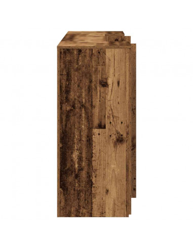 Banco Reception Legno Vecchio 200x50x103,5 cm Legno Multistrato