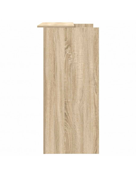 Banco Reception Rovere Sonoma 100x50x103,5 cm Legno Multistrato