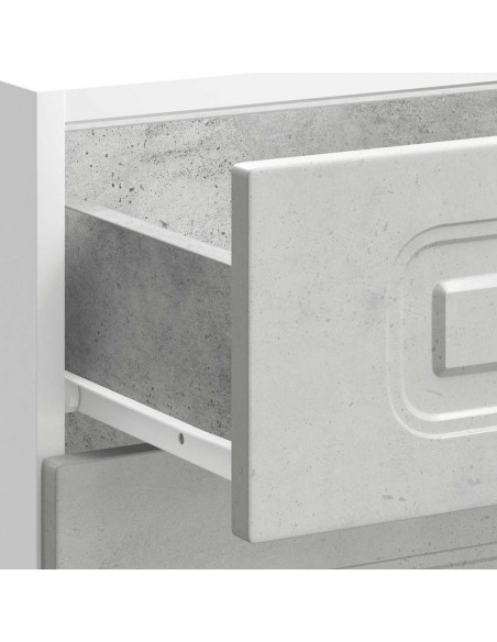 Base da Cucina Kalmar Grigio Cemento in Legno Multistrato