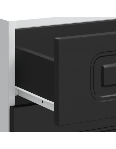 Base da Cucina Kalmar Nero in Legno Multistrato