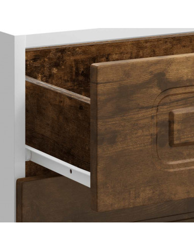 Base da Cucina Kalmar Rovere Fumo in Legno Multistrato