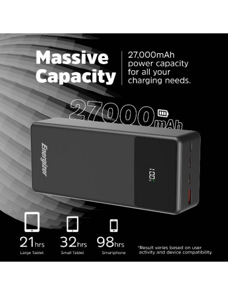 POWERBANK ULTIMATE 27000MAH USB-C/A