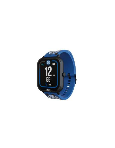 Techmade Smartwatch Inter Cassa Nera Cint. Nero e Blu 1.83