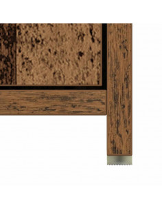 Mobile da Bagno Legno Antico 30x30x183,5 cm in Legno tecnico