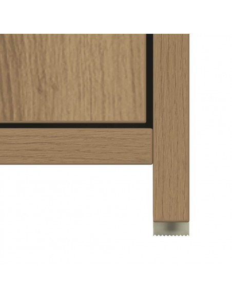 Mobile da Bagno Rovere Artigianale 30x30x183,5 cm in tecnico
