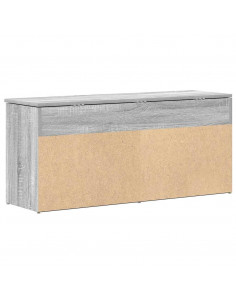 Scarpiera Grigio Sonoma 102x30,5x45 cm in Legno Multistrato