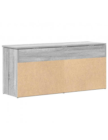 Scarpiera Grigio Sonoma 102x30,5x45 cm in Legno Multistrato