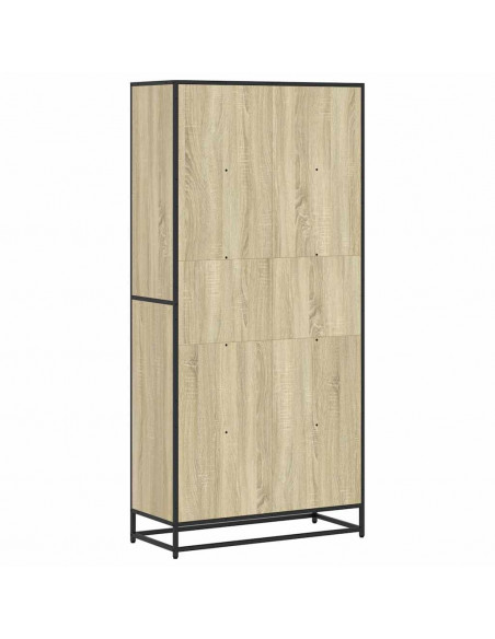 Libreria Rovere Sonoma 80,5x35x170,5 cm in Truciolato