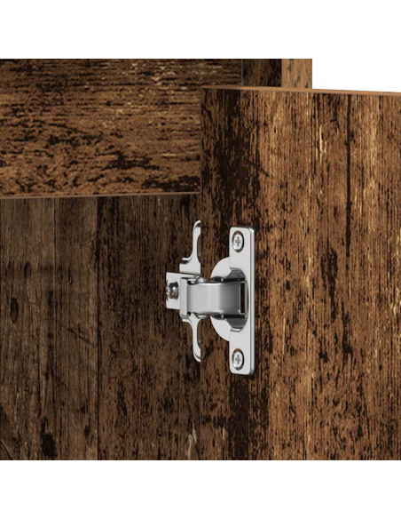Mobile Lavabo Bagno Legno Antico 60x33x60 cm Legno Multistrato