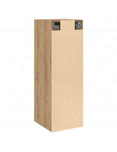 Mobili TV 2 pz Artigianale 30,5x30x90 cm Legno Multistrato