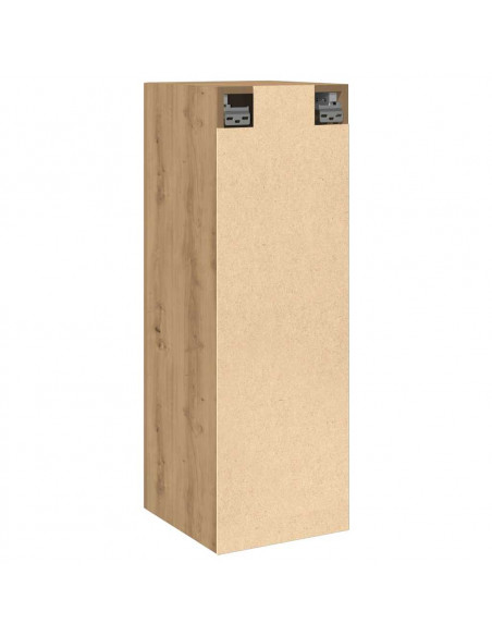 Mobili TV 2 pz Artigianale 30,5x30x90 cm Legno Multistrato
