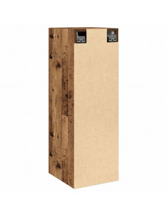 Mobili TV 2 pz Legno Antico 30,5x30x90 cm in Legno Multistrato