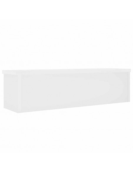 Scaffale da Cucina Impilabile Bianco 50x15x16 cm in Truciolato