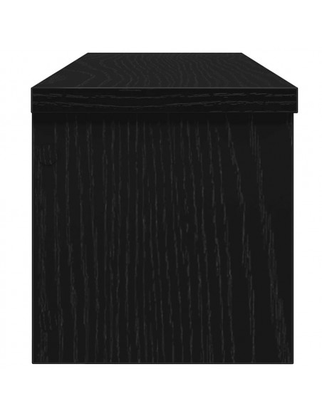 Scaffali da Cucina Impilabili 2 pz Neri 50x15x16 cm