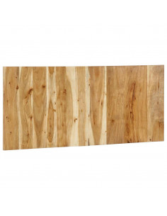 Testiera 120 cm in Legno Massello di Acacia