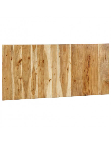 Testiera 120 cm in Legno Massello di Acacia