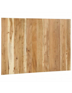 Testiera 120 cm in Legno Massello di Acacia