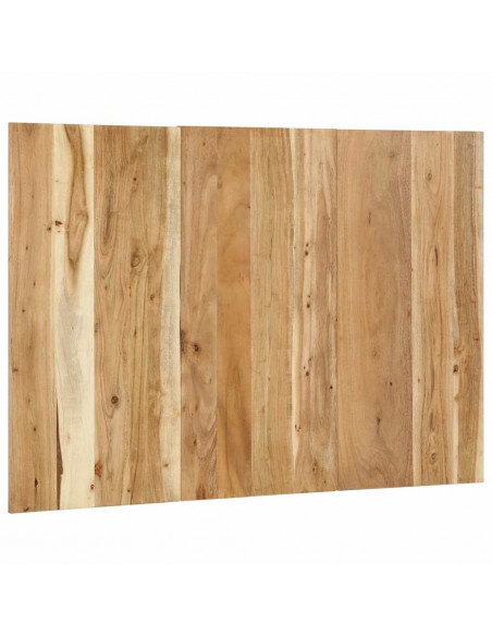 Testiera 120 cm in Legno Massello di Acacia