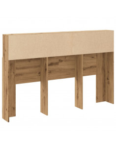 Testiera con Contenitore Artigianale 160x19x103,5cm Multistrato