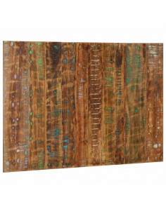 Testiera Multicolore 120 cm in Legno Massello Recupero