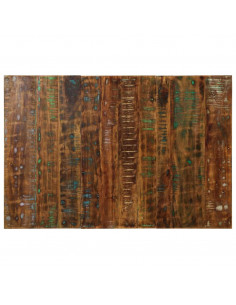 Testiera Multicolore 120 cm in Legno Massello Recupero 2