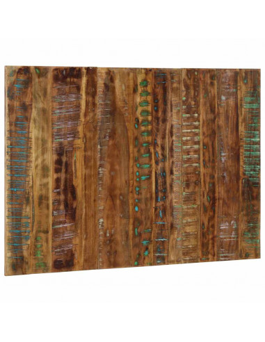 Testiera Multicolore 120 cm in Legno Massello Recupero