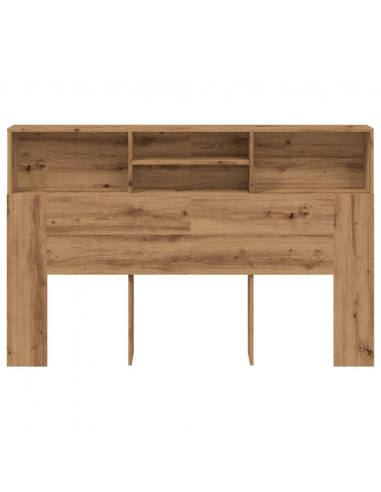 Testiera con Contenitore Artigianale 160x19x103,5cm Multistrato