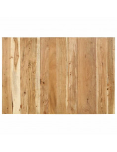 Testiera 120 cm in Legno Massello di Acacia 2