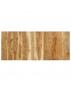 Testiera 120 cm in Legno Massello di Acacia 2