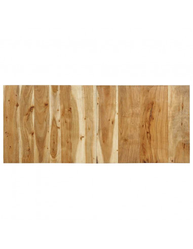 Testiera 120 cm in Legno Massello di Acacia