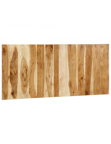 Testiera 120 cm in Legno Massello di Acacia