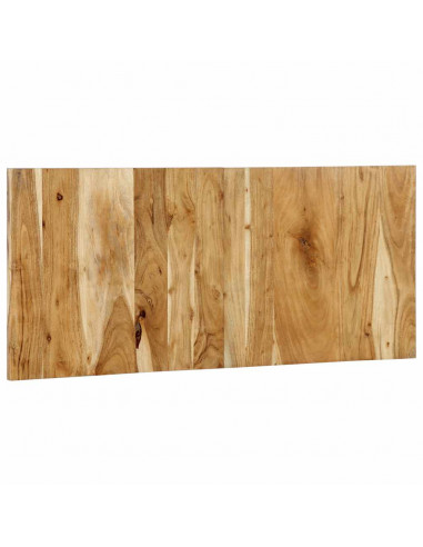 Testiera 120 cm in Legno Massello di Acacia