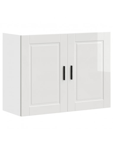 Pensile da Cucina Porto Bianco Lucido in Legno Multistrato