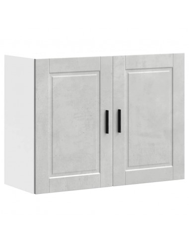 Pensile da Cucina Porto Grigio Cemento in Legno Multistrato