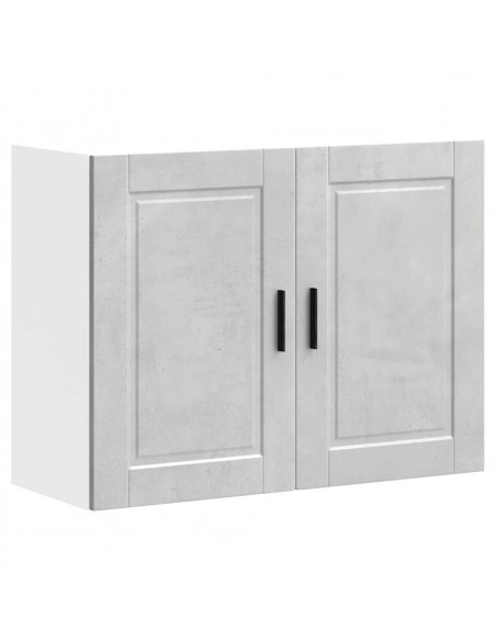 Pensile da Cucina Porto Grigio Cemento in Legno Multistrato