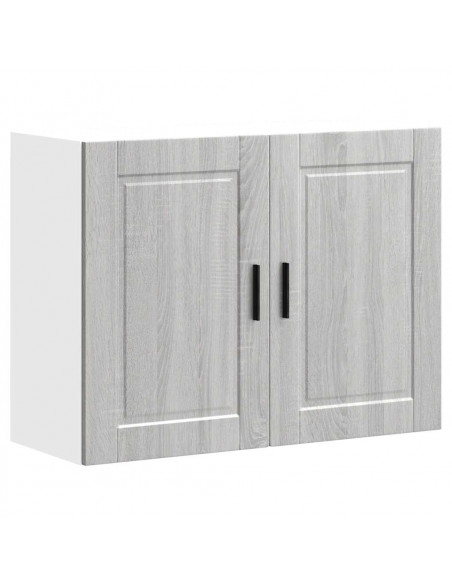 Pensile da Cucina Porto Grigio Sonoma in Legno Multistrato