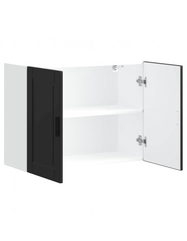 Pensile da Cucina Porto Nero in Legno Multistrato