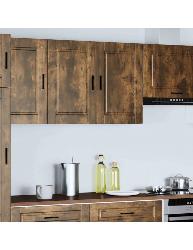 Pensile da Cucina Porto Rovere Fumo in Legno Multistrato