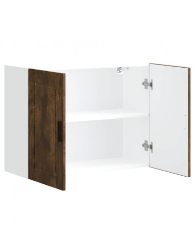 Pensile da Cucina Porto Rovere Fumo in Legno Multistrato