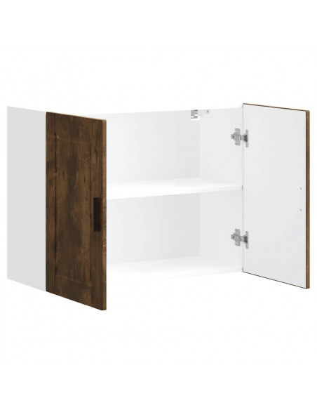 Pensile da Cucina Porto Rovere Fumo in Legno Multistrato