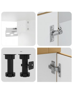 Set Mobili da Cucina 11 pz Porto Rovere Artigianale Truciolato 2